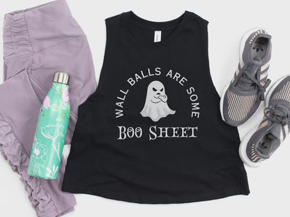 Personalized Boo Sheet Exercise Top