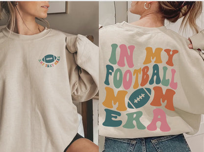 Personalized In My Football Mom Era Sweatshirt