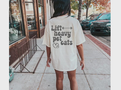 Lift Heavy Pet Cats Shirt