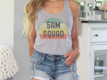 5am Squad Workout Tank Top