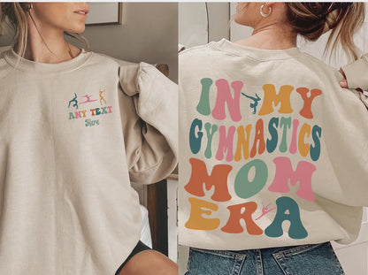 Personalized In My Gymnastics Mom Era Sweatshirt