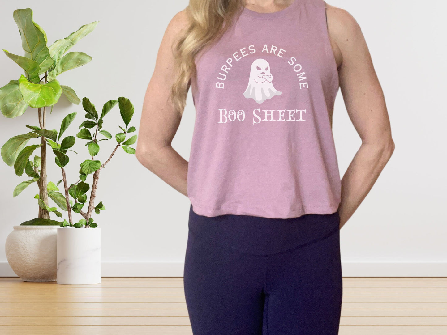 Burpees are Some Boo Sheet Funny Halloween Gym Top