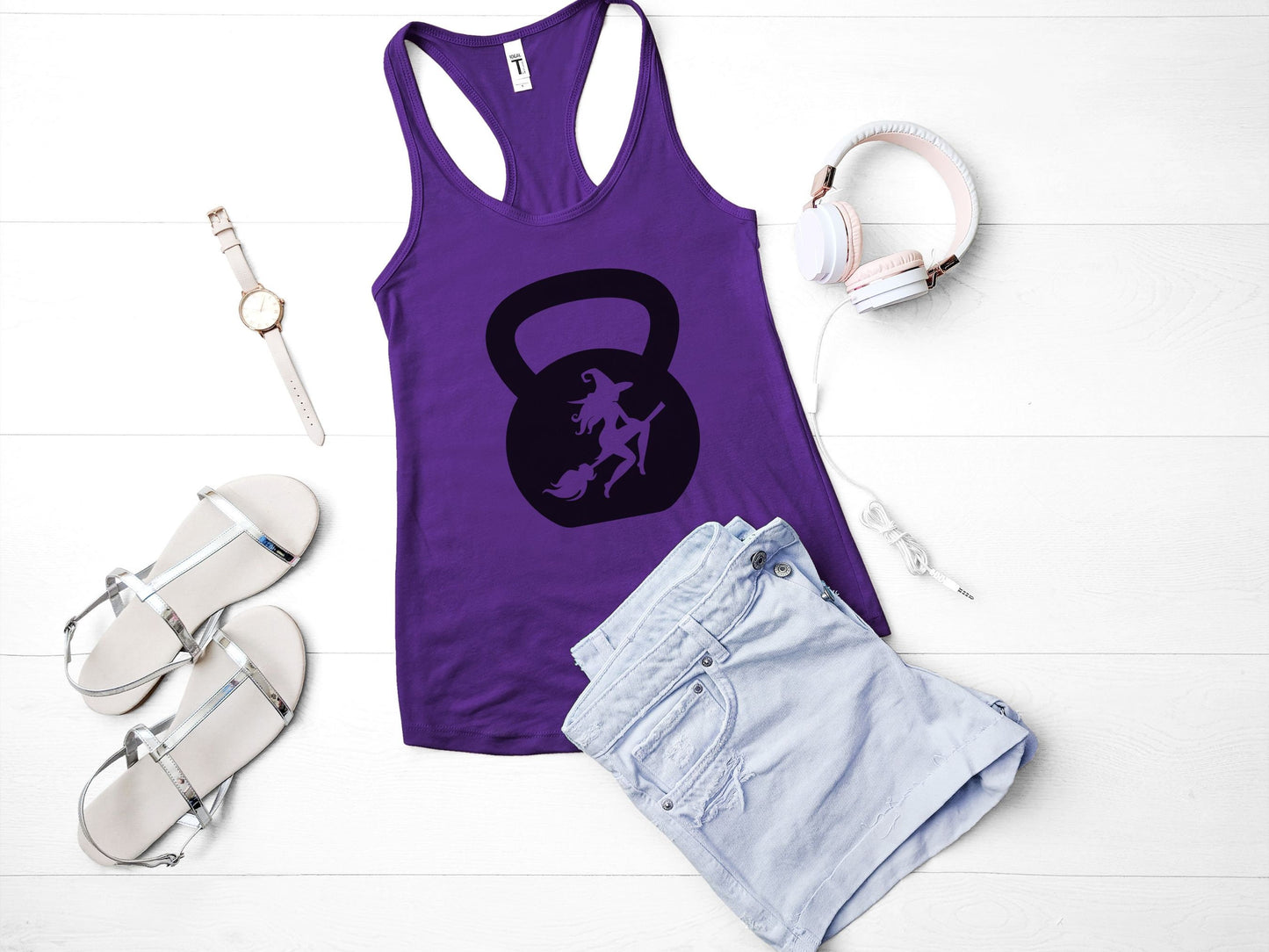 Witch Kettlebell Workout Tank Top