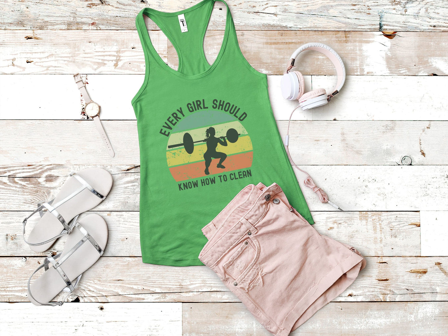 Every Girl Should Know How to Clean Workout Tank Top