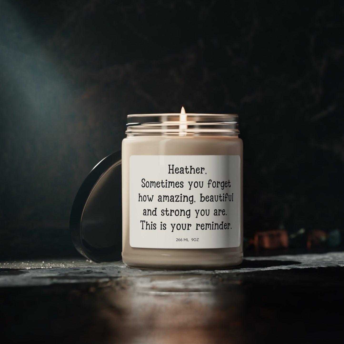 Personalized Candle For Friend