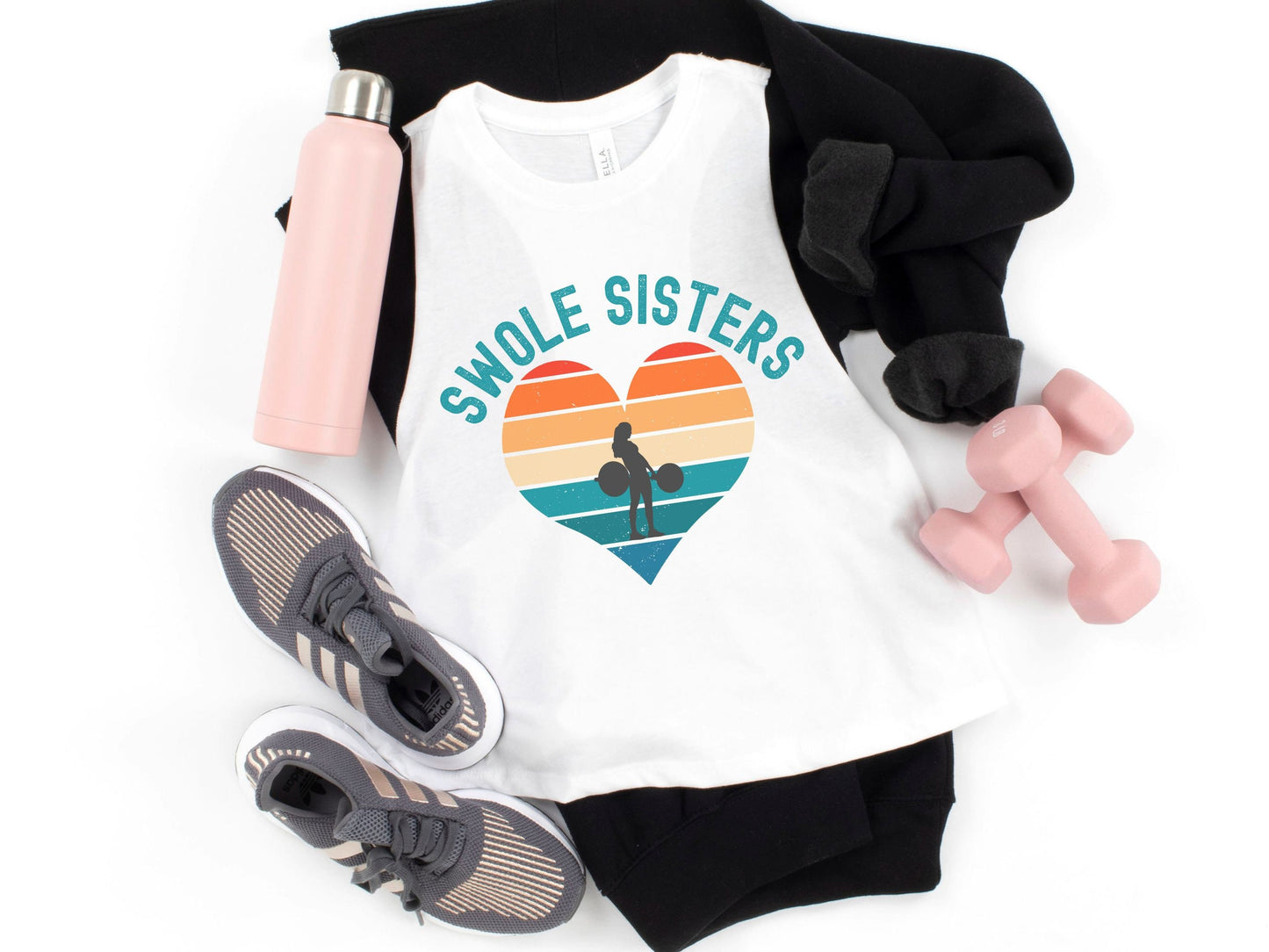 Swole Sisters Crop Tank Top