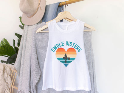 Swole Sisters Crop Tank Top