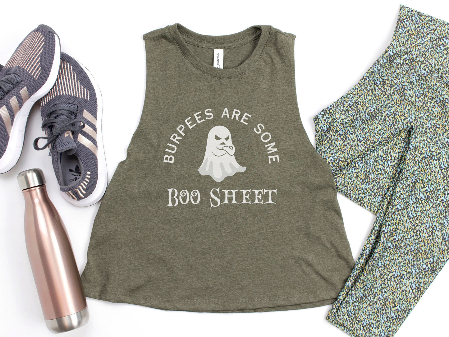 Burpees are Some Boo Sheet Funny Halloween Gym Top