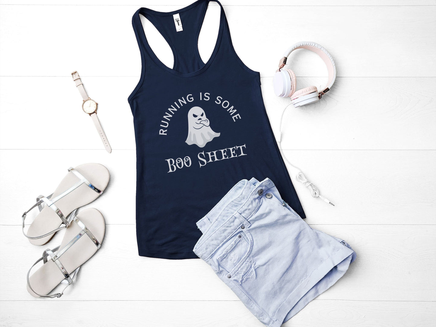 Personalized Boo Sheet Exercise Top