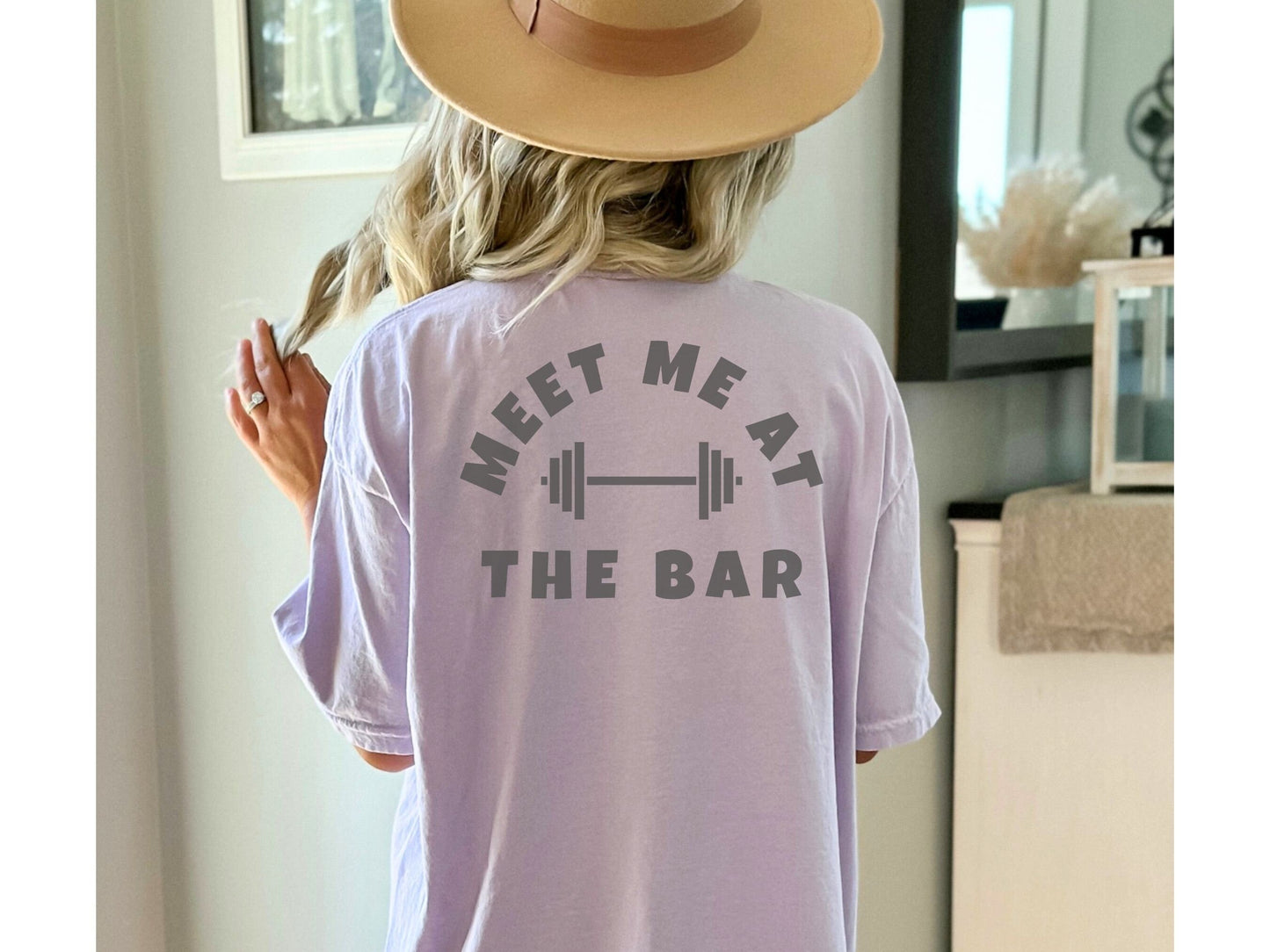 Meet me at the Bar Workout Shirt