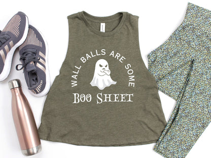 Personalized Boo Sheet Exercise Top