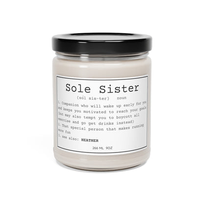 Personalized Sole Sister Candle