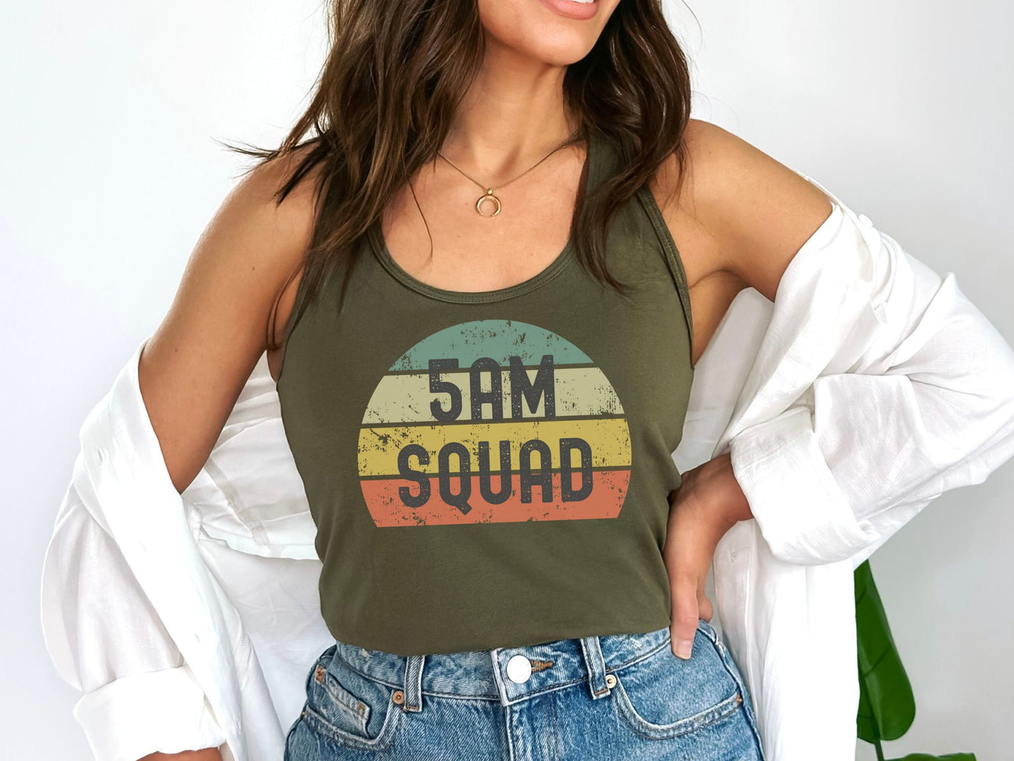 5am Squad Workout Tank Top