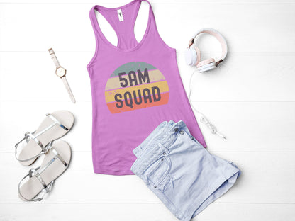 5am Squad Workout Tank Top