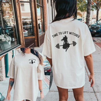 Time To Lift Witches Workout Shirt