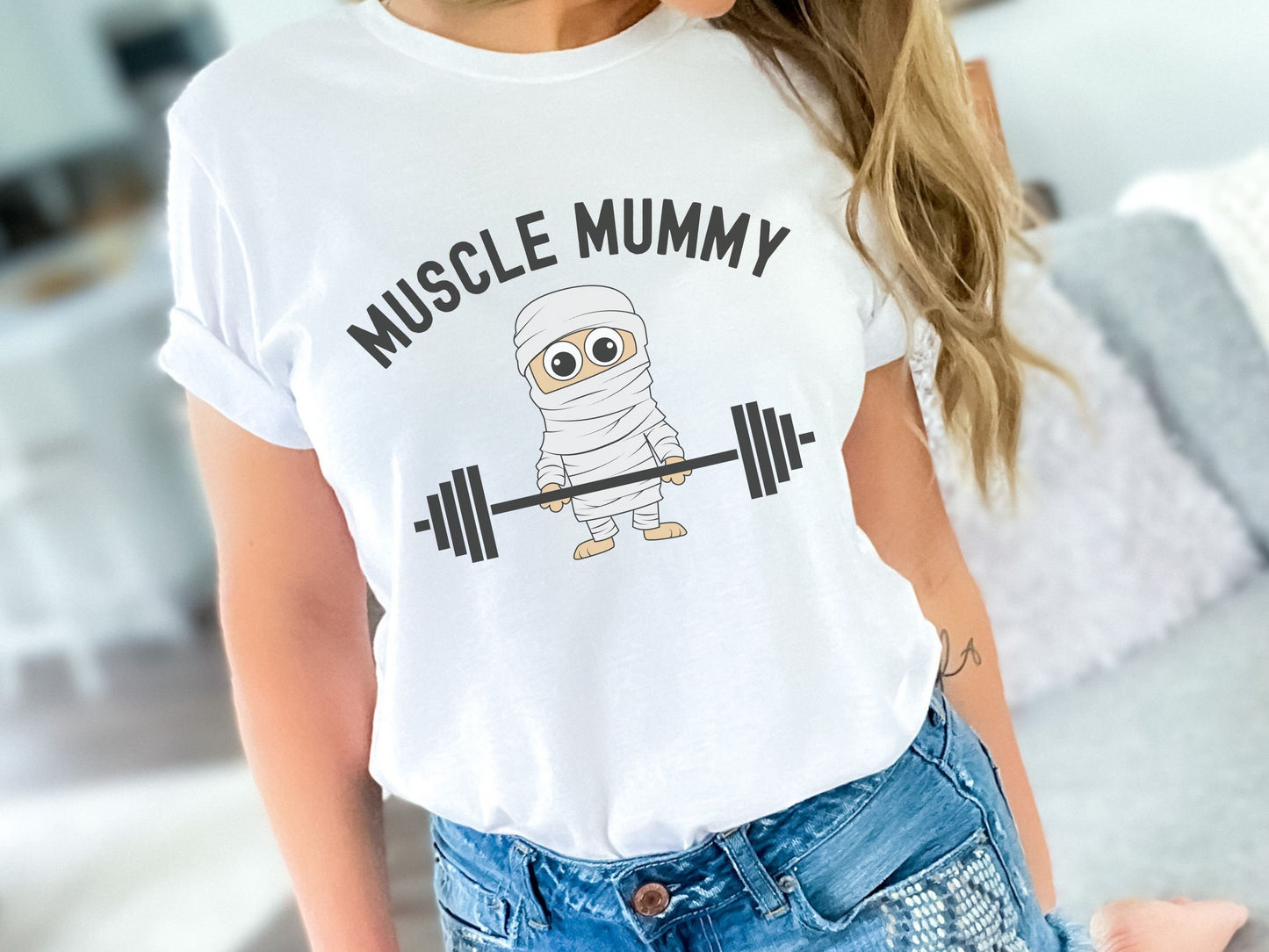 Muscle Mummy Halloween Workout Shirt