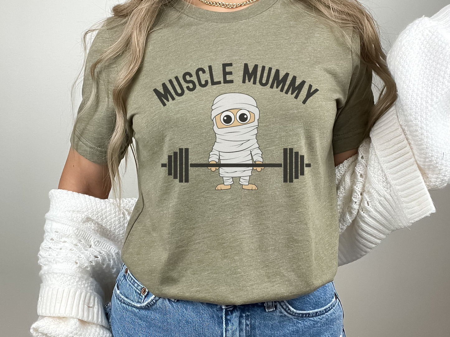 Muscle Mummy Halloween Workout Shirt