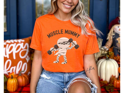 Muscle Mummy Halloween Workout Shirt