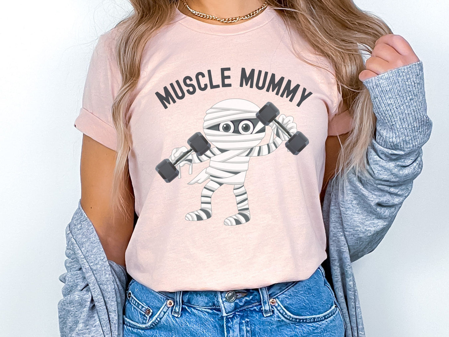 Muscle Mummy Halloween Workout Shirt