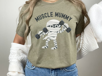 Muscle Mummy Halloween Workout Shirt