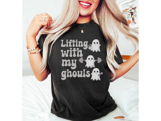 Lifting with my Ghouls Shirt