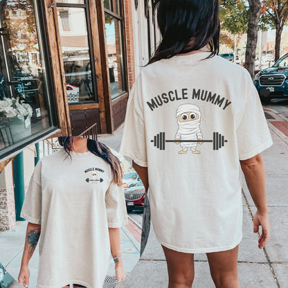 Muscle Mummy Halloween Workout Shirt