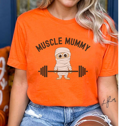 Muscle Mummy Halloween Workout Shirt