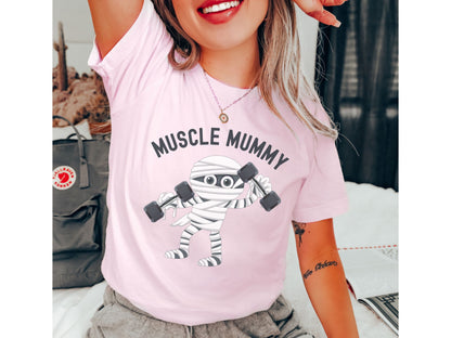 Muscle Mummy Halloween Workout Shirt