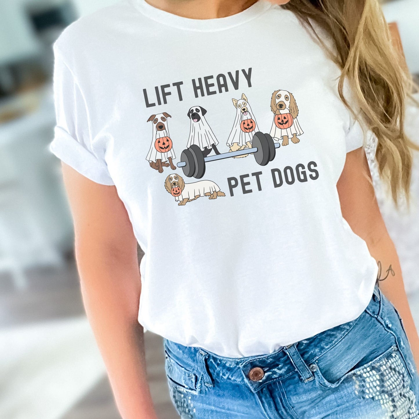 Lift Heavy Pet Dogs Halloween Pump Cover