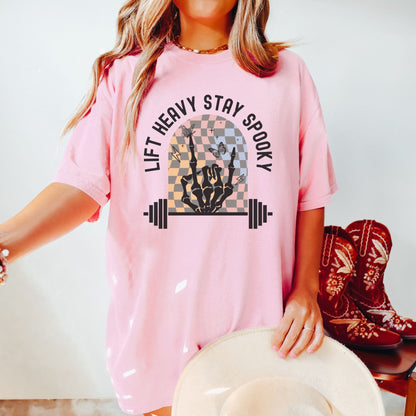 Lift Heavy Stay Spooky Shirt