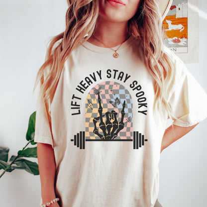 Lift Heavy Stay Spooky Shirt