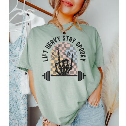 Lift Heavy Stay Spooky Shirt