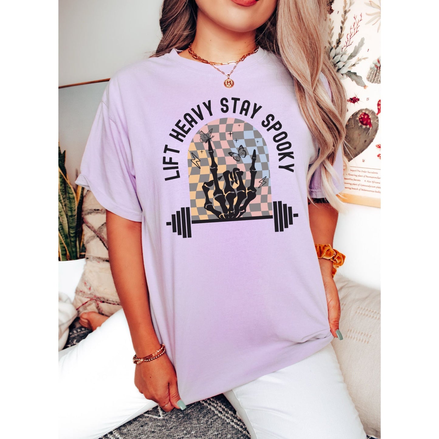 Lift Heavy Stay Spooky Shirt