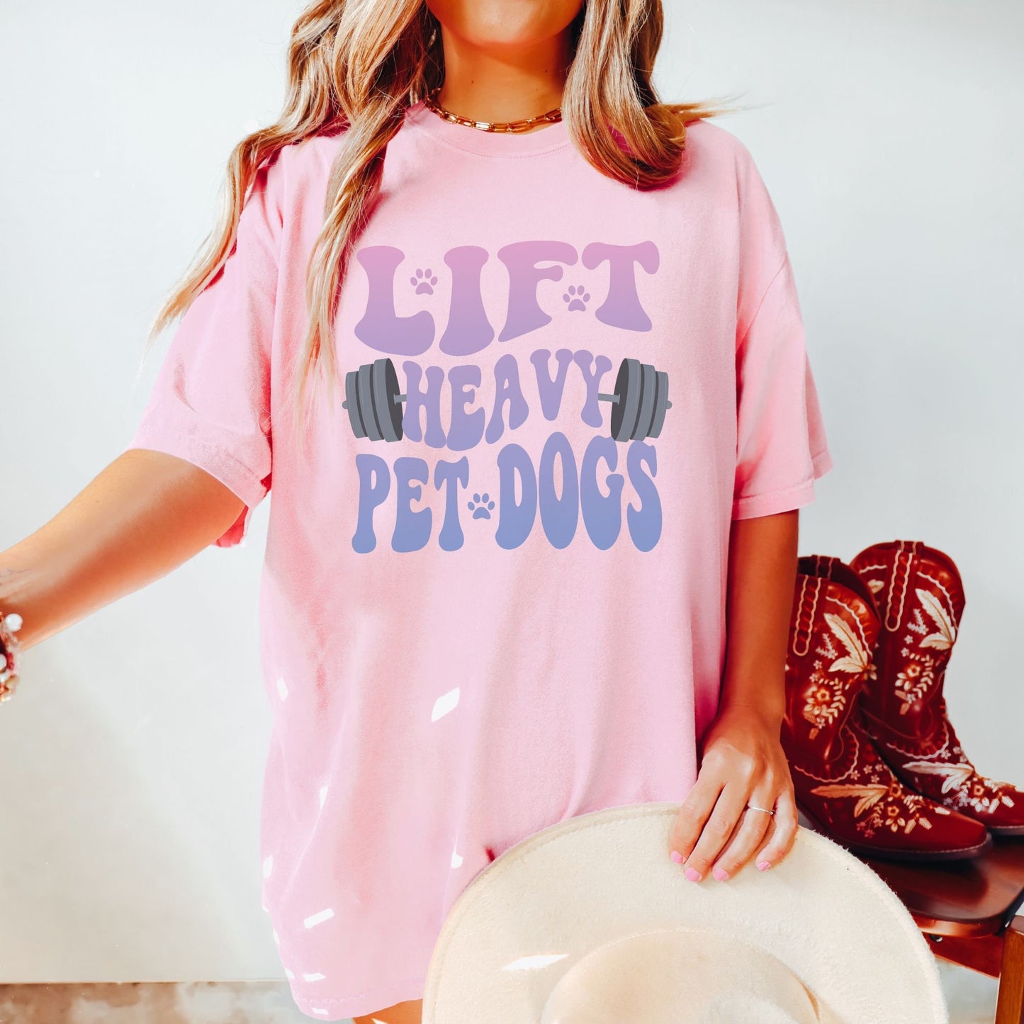 Lift Heavy Pet Dogs Shirt