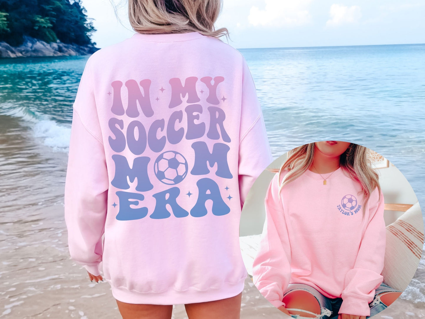 Personalized In My Soccer Mom Era Sweatshirt