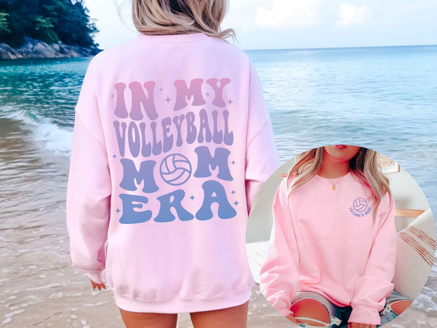 In My Volleyball Mom Era Sweatshirt