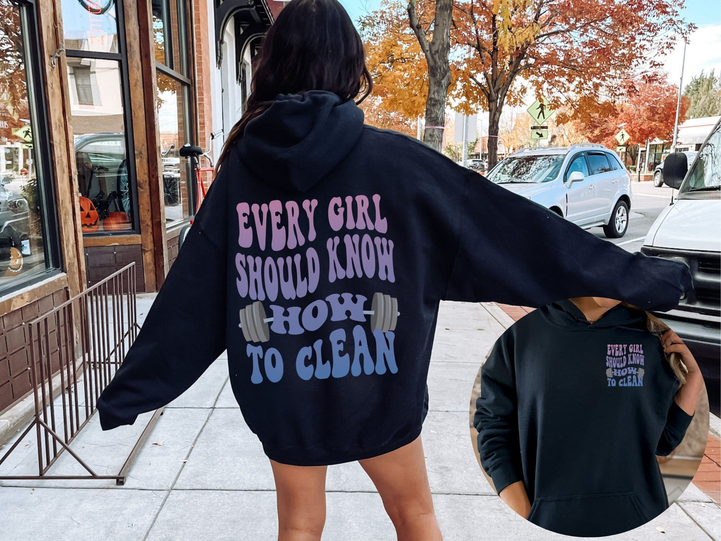 Every Girl Should Know How to Clean Sweatshirt