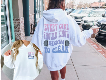 Every Girl Should Know How to Clean Sweatshirt