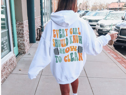 Every Girl Should Know How to Clean Sweatshirt