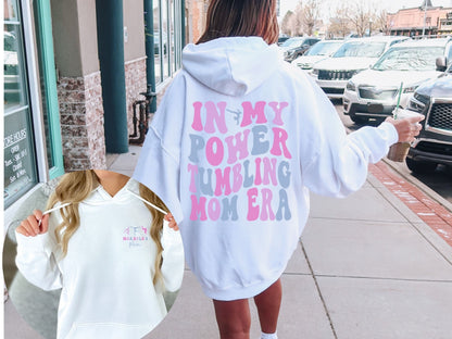 Personalized In My Power Tumbling Mom Era Sweatshirt