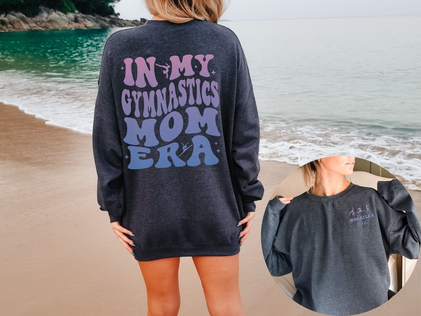 In My Gymnastics Mom Era Sweatshirt