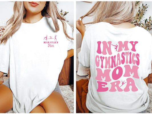 Personalized In My Gymnastics Mom Era Shirt