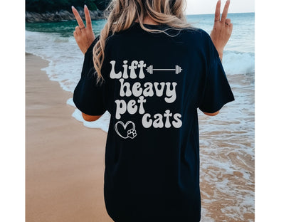 Lift Heavy Pet Cats Shirt