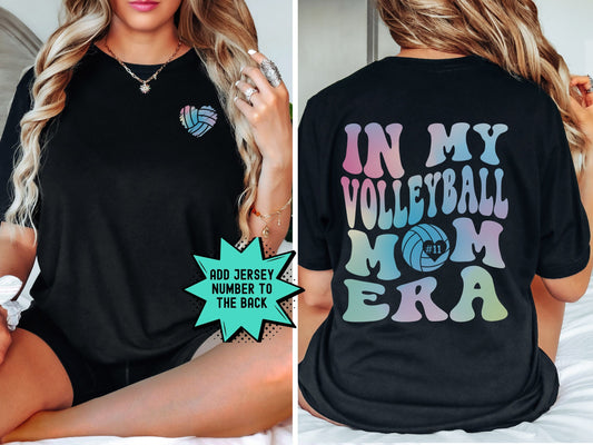 Personalized In My Volleyball Mom Era Shirt