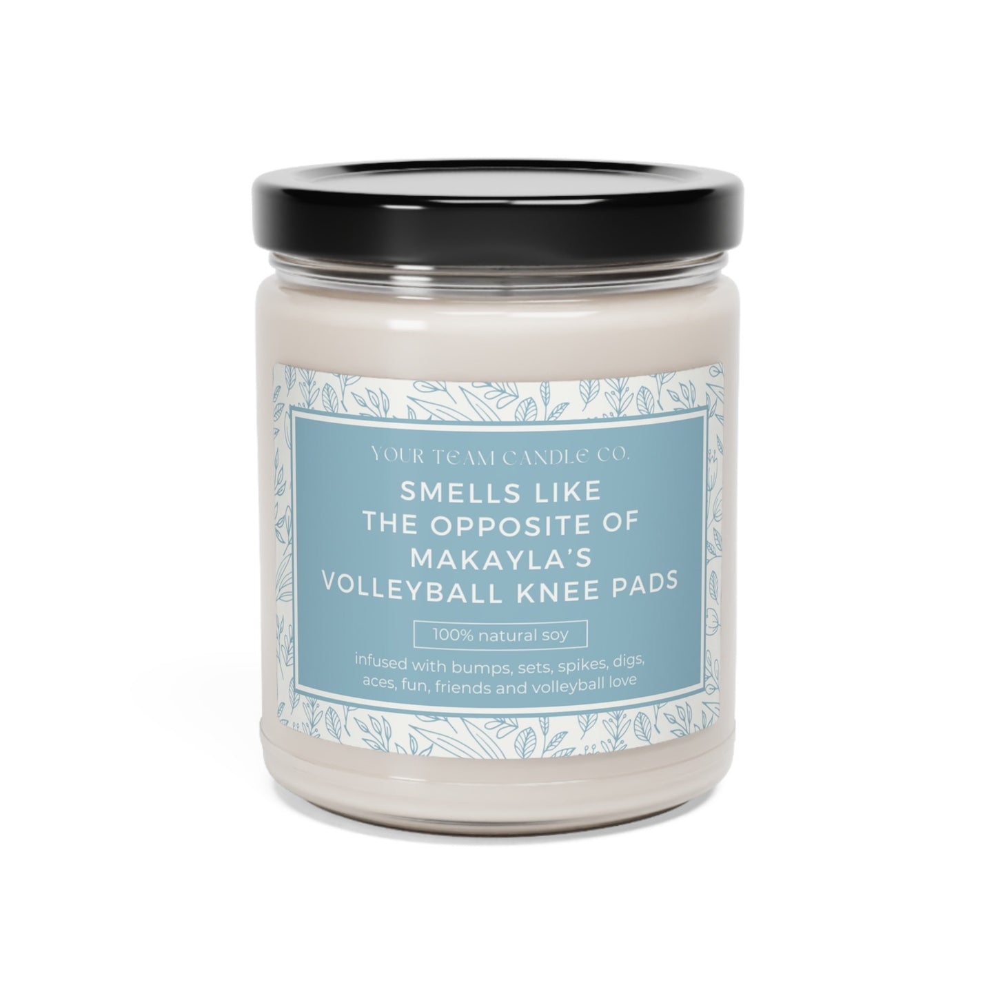 Personalized Smells Like the Opposite of Knee Pads Volleyball Candle