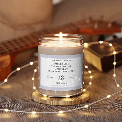 Personalized Smells Like the Opposite of Knee Pads Volleyball Candle