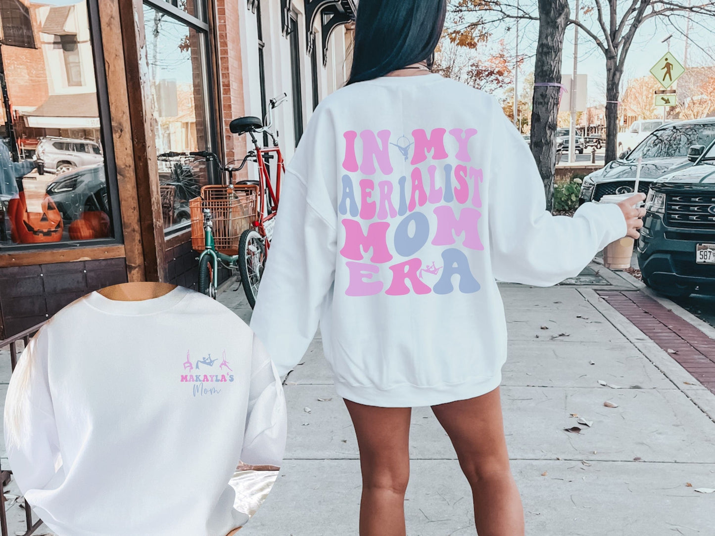 Personalized In My Aerialist Mom Era Sweatshirt