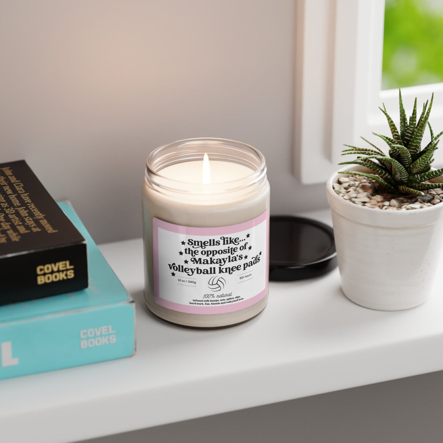 Personalized Smells Like the Opposite of Knee Pads Volleyball Candle