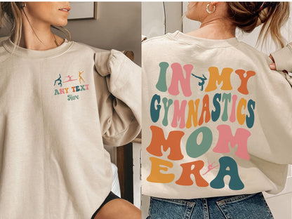 Personalized In My Gymnastics Mom Era Sweatshirt