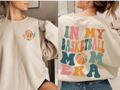 Personalized In My Basketball Mom Era Sweatshirt